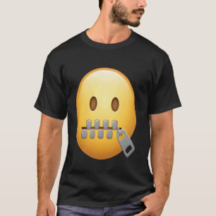 Halt Den Mund Gesicht u2013 Verspielter Cartoon St T-Shirt