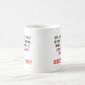 Halt Den Mund Sieht Lustig Aus Tasse (Mittel)