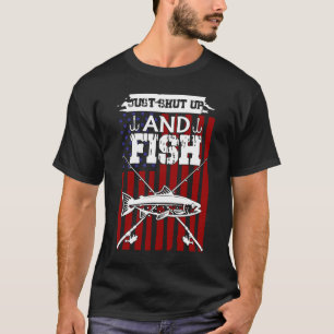 Halt Den Mund Und Fische T-Shirt