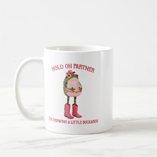 Halt den Partner, ich werde einen kleinen Buckaroo Kaffeetasse (Links)