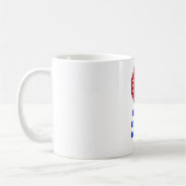 Halt, denken Sie bevor Sie handeln Kaffeetasse (Links)