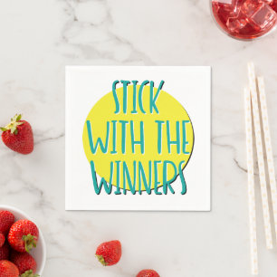 Halt Dich An Die Gewinner 12-Schritte-Recovery-S Serviette