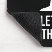 Halt dich fest. Lass mir das überdenken Mousepad (Ecke)