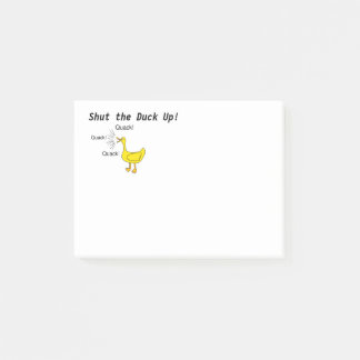 Halt die Ente! Notizen nach dem Verfahren