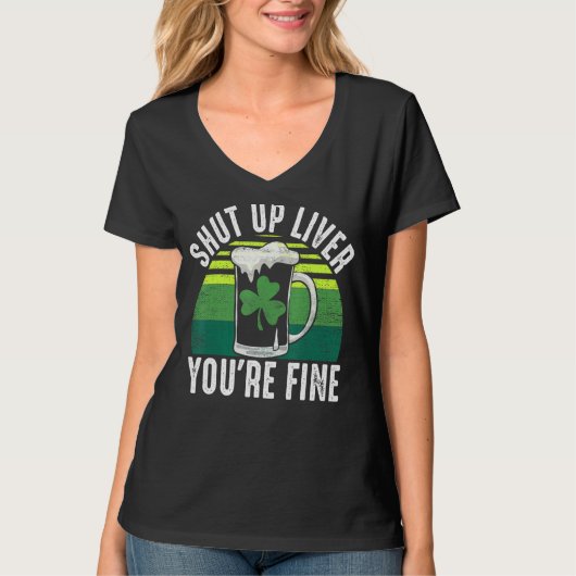 Halt die Klappe, es geht dir gut T-Shirt (Vorderseite)