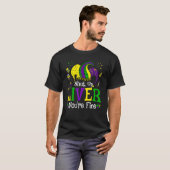 Halt Die Klappe Leber Du Bist Fein Mardi Gras Lust T-Shirt (Vorne ganz)