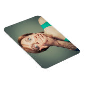 Halt die Klappe! Schöne Kunst Magnet (Rechte Seite)