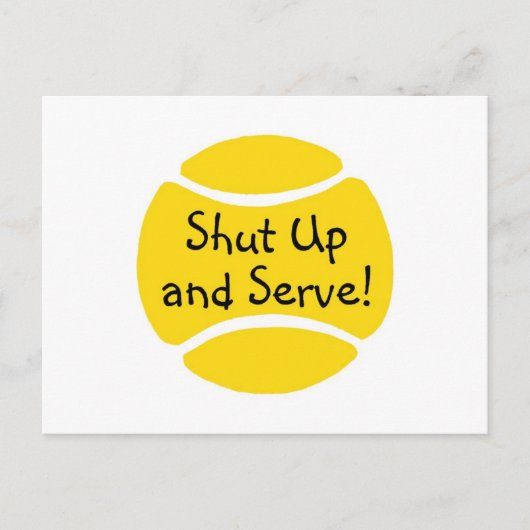 Halt die Klappe und dick Postkarte (Vorderseite)