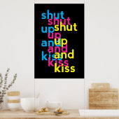 Halt die Klappe und küss, Power der Mädchen Poster (Küche)