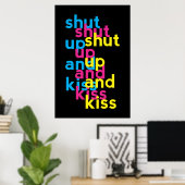 Halt die Klappe und küss, Power der Mädchen Poster (Heimbüro)