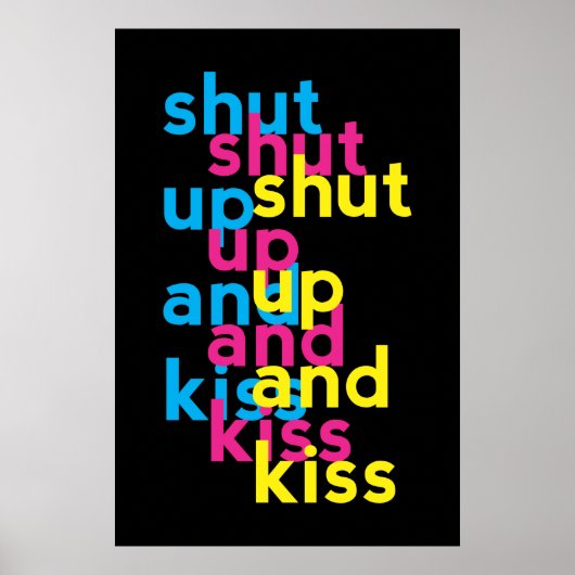 Halt die Klappe und küss, Power der Mädchen Poster (Vorne)