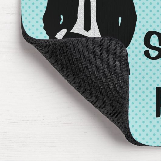 Halt die Latte Mousepad (Ecke)