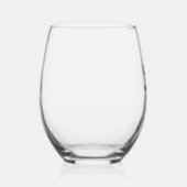 Halt die Leber, du bist ein schönes Funny St. Patr Weinglas Ohne Stiel (Rechts)