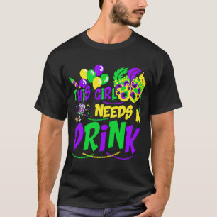 Halt die Leber, du bist eine schöne Mardi Gras Par T-Shirt