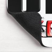 HALT DIE SCHNAUZE UND ELN SIE RAD MOUSEPAD (Ecke)