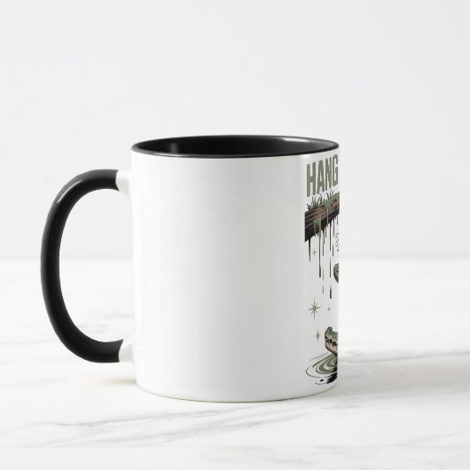 Halt Durch, Es Wird Schlimmer – Lustiger Frosch & Tasse (Links)