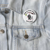 Halt durch mit Jesus süßer Opossum christlich Button (Beispiel)