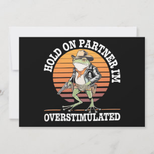 Halt Durch Partner Ich Bin Überstimuliert Cowboy F Einladung