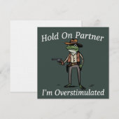 Halt Durch Partner Ich Bin Überstimuliert Cowboy F Einladung (Vorne/Hinten)