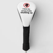 Halt! Golf Headcover (Vorderseite)