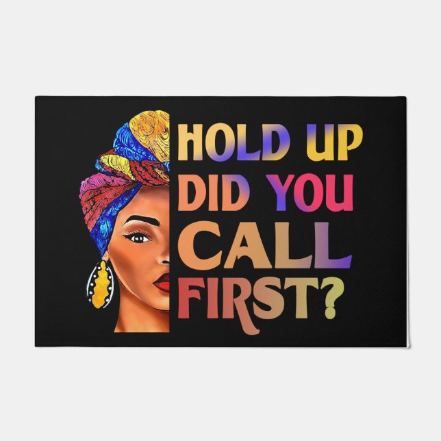 Halt, hast du die erste Türmatte angerufen, Cooles (Vorderseite)