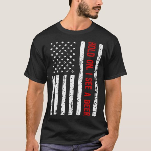 Halt, ich sehe ein Bier T-Shirt (Vorderseite)