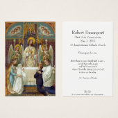 Halt in Awe-Gebet-Karten (Vorne & Hinten)