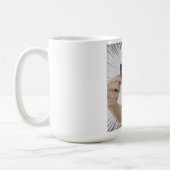 Halt! Jetzt bin ich dran! – Comic-Ausdruck-Design Kaffeetasse (Links)