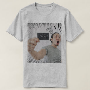 Halt! Jetzt bin ich dran! – Comic-Ausdruck-Design T-Shirt