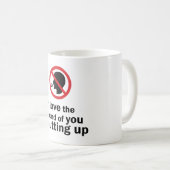 Halt! Kaffeetasse (VorderseiteRechts)