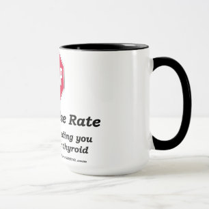 Halt! Karo-Pulsschlag Tasse