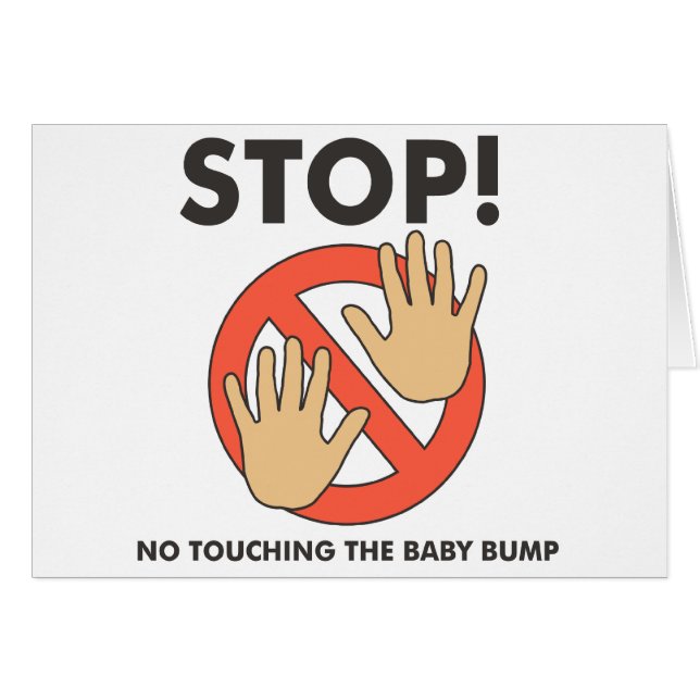 Halt! Kein rührender Baby-Stoß (Vorderseite (Horizontal))