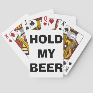 Halt mein Bier Spielkarten