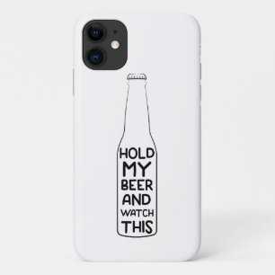 Halt Mein Bier Und Seht Euch Dieses Lustige Trinkg Case-Mate iPhone Hülle
