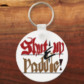 Halt & Paddel Schlüsselanhänger (Vorderseite)