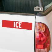 Halt-Schild-Eis Autoaufkleber (Auf Lkw)