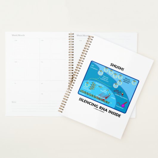 Halt! Silencing RNA Inside Biology Spaß Planer (Anzeige)