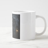 Halt – Spukhaus Jumbo-Tasse (Rechts)