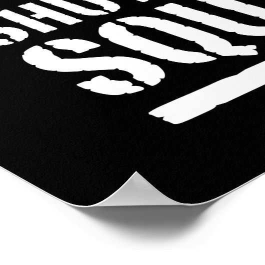 Halt & Squat Poster (Ecke)