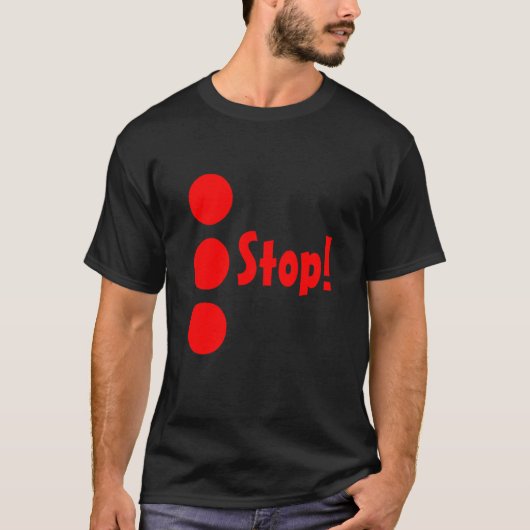 Halt! T-Shirt (Vorderseite)
