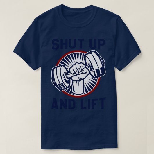 Halt und heben T-Shirt (Design vorne)