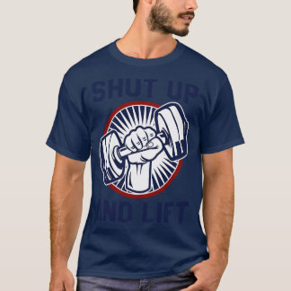 Halt und heben T-Shirt