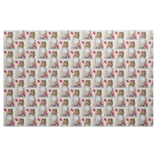 Haltbarkeit mit Herzgewebe Stoff (Yard (91,4 cm))