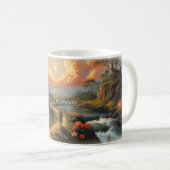 🧸 Halte dich an das Wunder Nostalgischer Tal-Mug Kaffeetasse (VorderseiteRechts)
