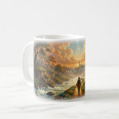 Halte dich an den Wonder River Path Becher Kaffeetasse (Vorderseite Links)