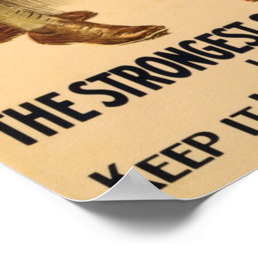 Halte dich an Sam's Versicherung! Regierung der US Poster (Ecke)