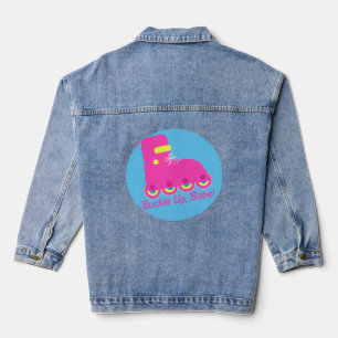 Halte dich auf, Babe! Jeansjacke
