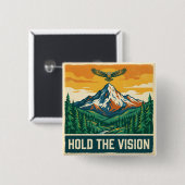 Halte die Vision Button (Vorne & Hinten)