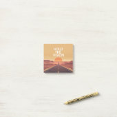 Halte die Vision Post-it Klebezettel (Auf Schreibtisch)