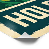 Halte die Vision Poster (Ecke)